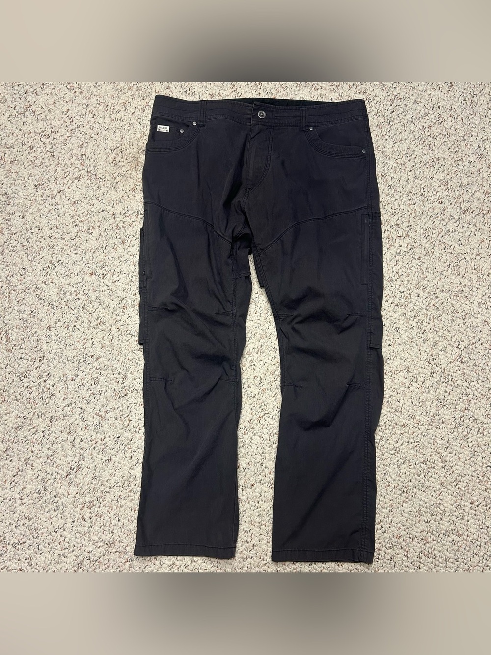 KUHL Konfidant Air Pants Mens 36x30 Charcoal Gray Vented Hiking Outdoor 5098